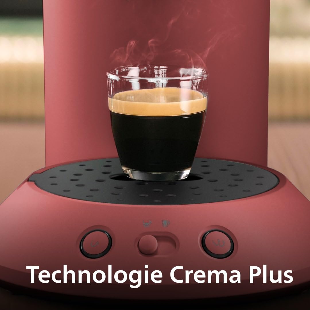 Arveto SENSEO Original Plus Coffee Maker à pods, Rouge tendre, CSA210/35