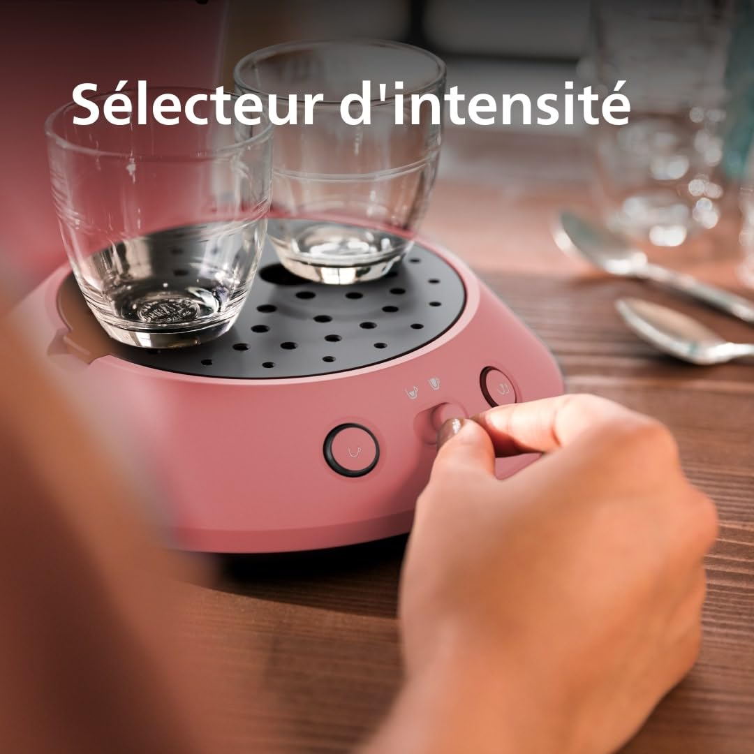 Arveto SENSEO Original Plus Coffee Maker à pods, Rouge tendre, CSA210/35