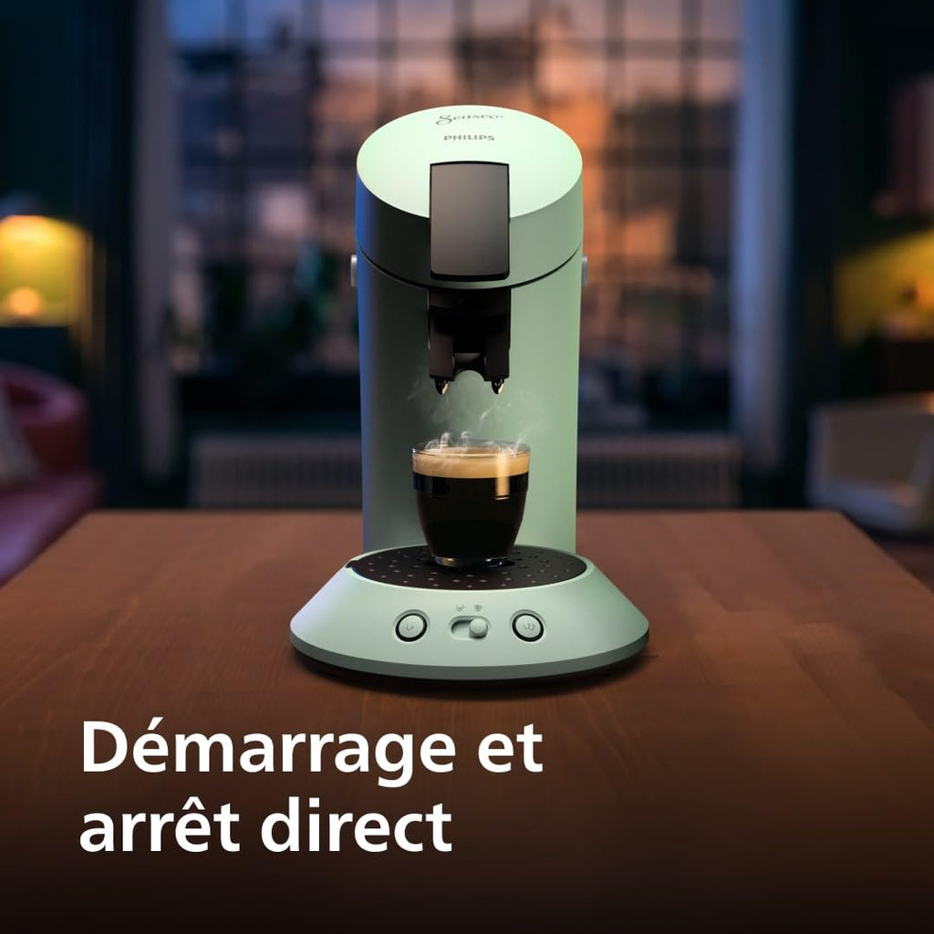 Arveto SENSEO Original Plus Coffee Maker à pods, Vert Désert, CSA210/80
