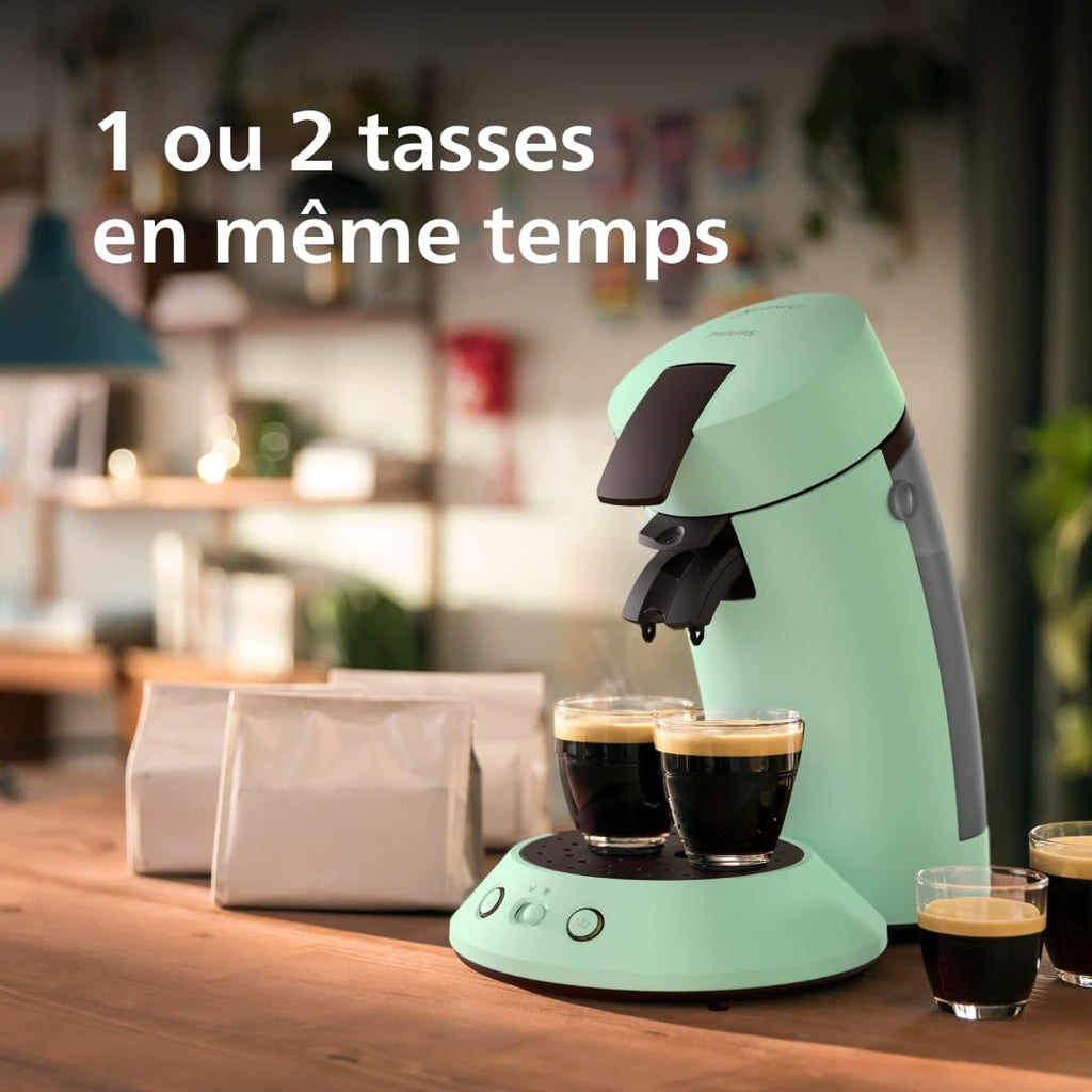 Arveto SENSEO Original Plus Coffee Maker à pods, Vert Désert, CSA210/80