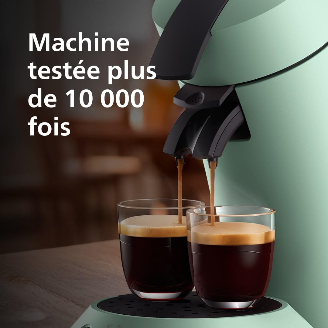 Arveto SENSEO Original Plus Coffee Maker à pods, Vert Désert, CSA210/80