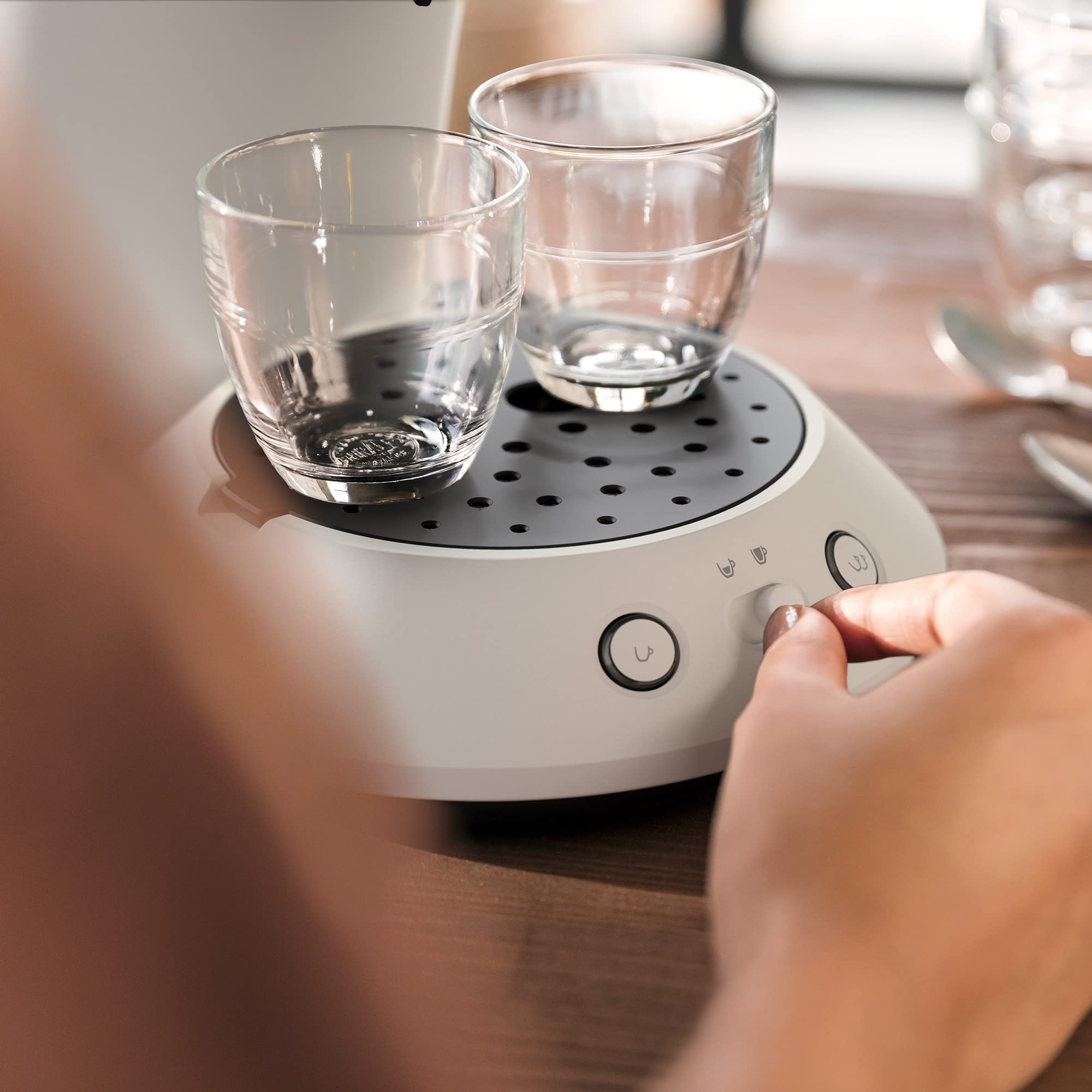 Arveto SENSEO Original Plus Coffee Maker à pods, Blanc, CSA210/10