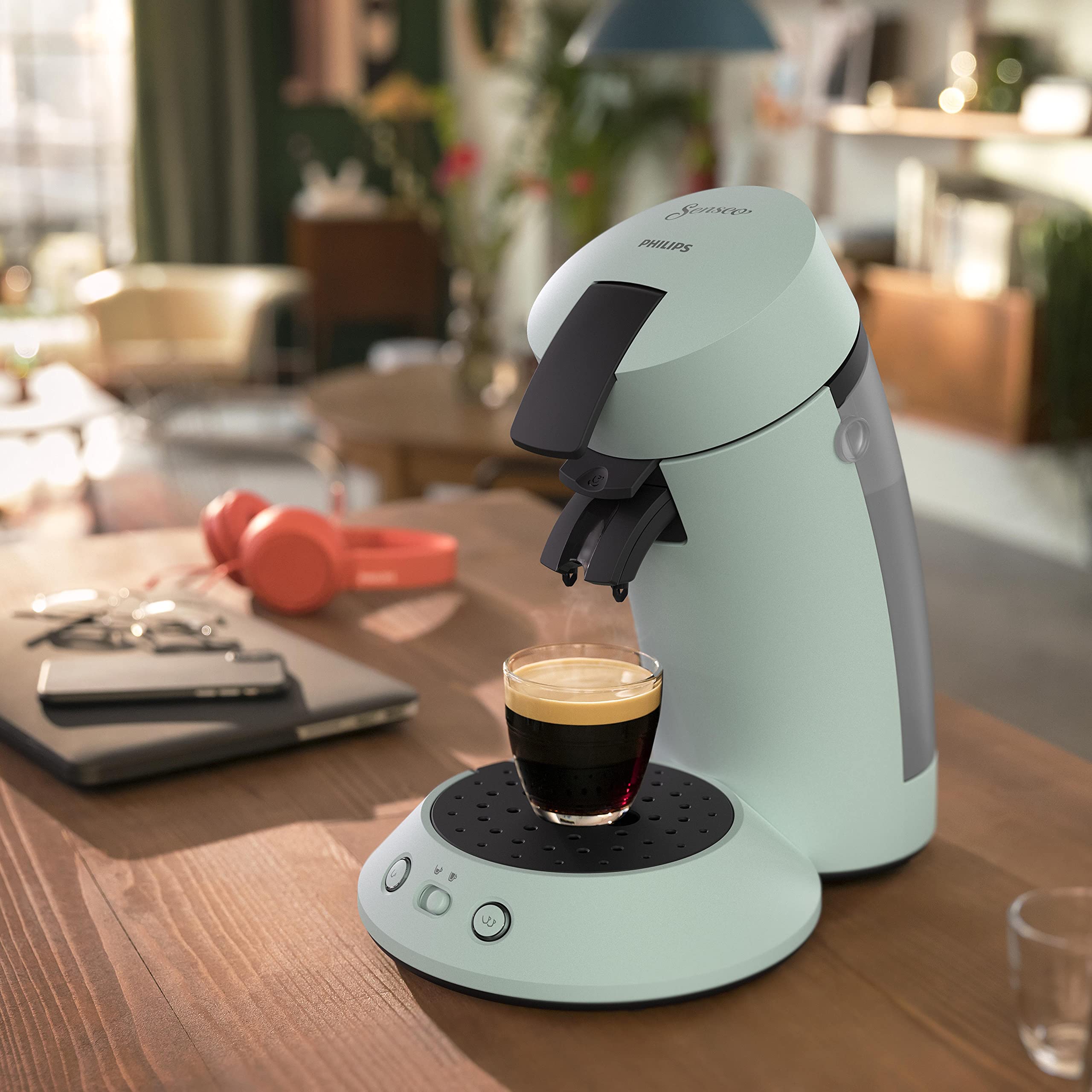 Arveto SENSEO Coffee Maker pods SENSEO Original+, Menthe Pâle, CSA210/21
