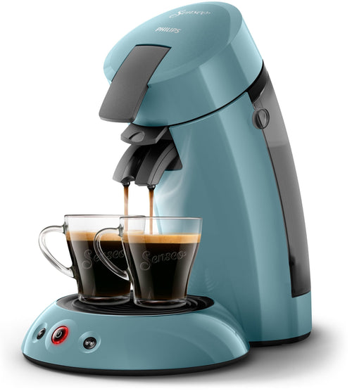 Arveto SENSEO Original Coffee Maker à pods, gris, 0,7 l, 1450 W, HD6553/21, Bleu